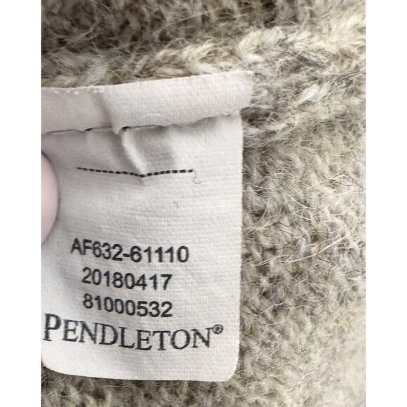Men's PENDLETON  Washable Wool Shetlland Crewneck Sweater Size L - Picture 4 of 4